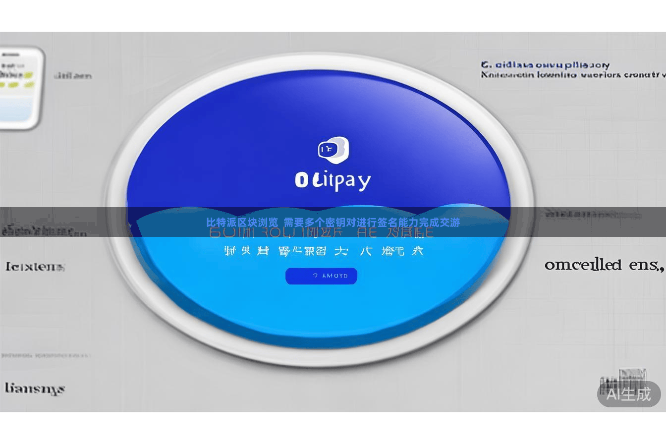 比特派区块浏览  需要多个密钥对进行签名能力完成交游